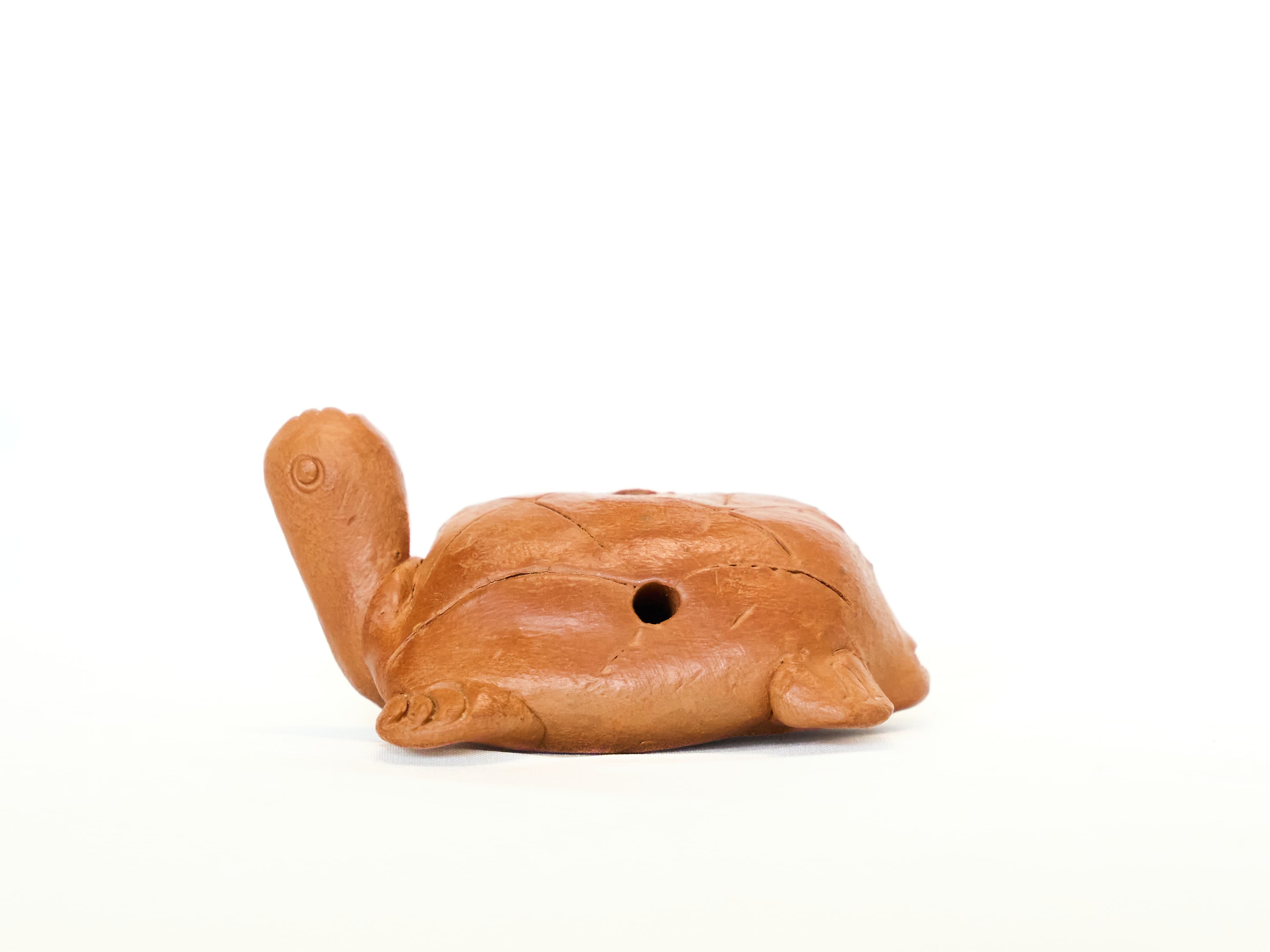 Turtle Clay Whistle